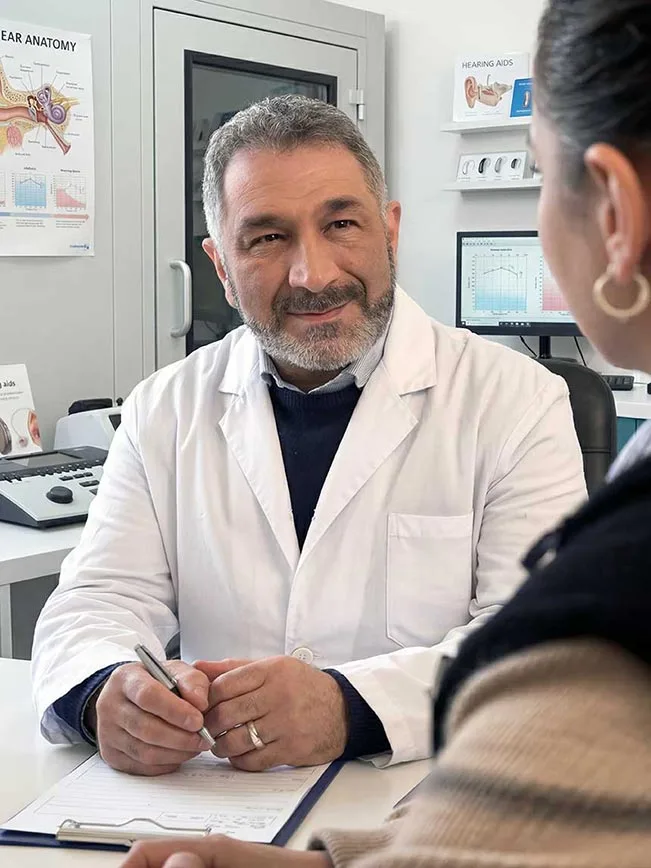 Dott. Giuseppe Marazia al lavoro